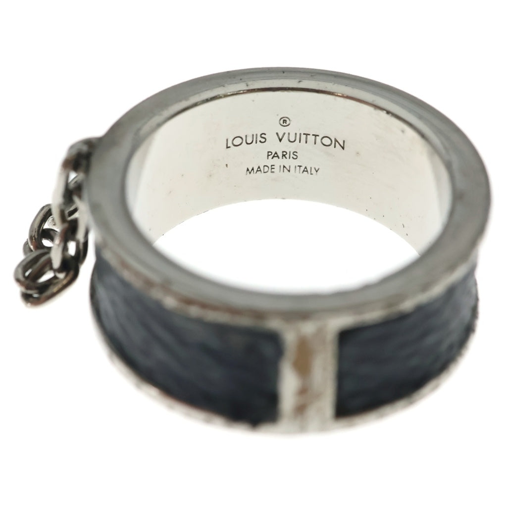 LOUIS VUITTON(ルイヴィトン) MONOGRAM ECLIPSE PIN LOCK RING モノグラムエクリプス バーグ ピンロック ブラック/シルバー M68880