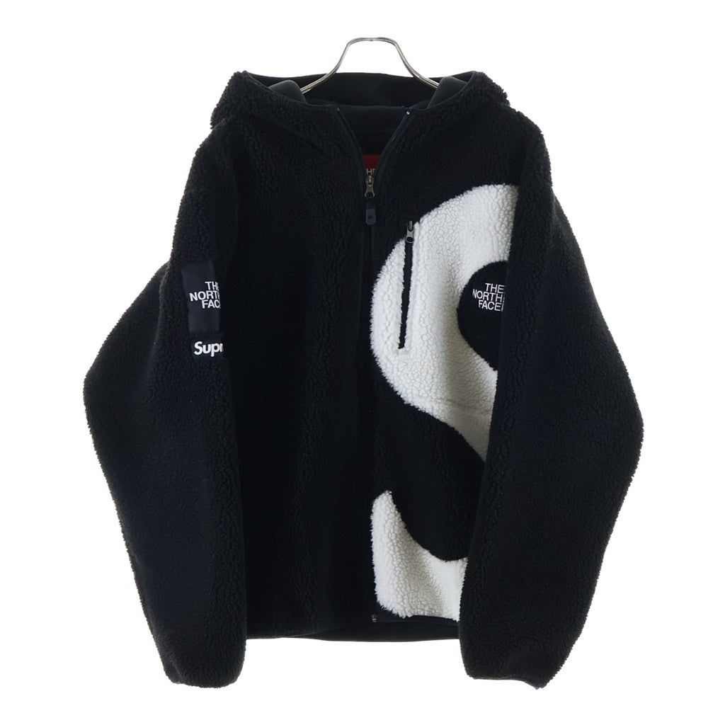 SUPREME(シュプリーム) 20AW ×THE NORTH FACE S Logo Hooded Fleece Jacket ノースフェイス Sロゴ フーディーフリースジャケット ブラック NT62004I
