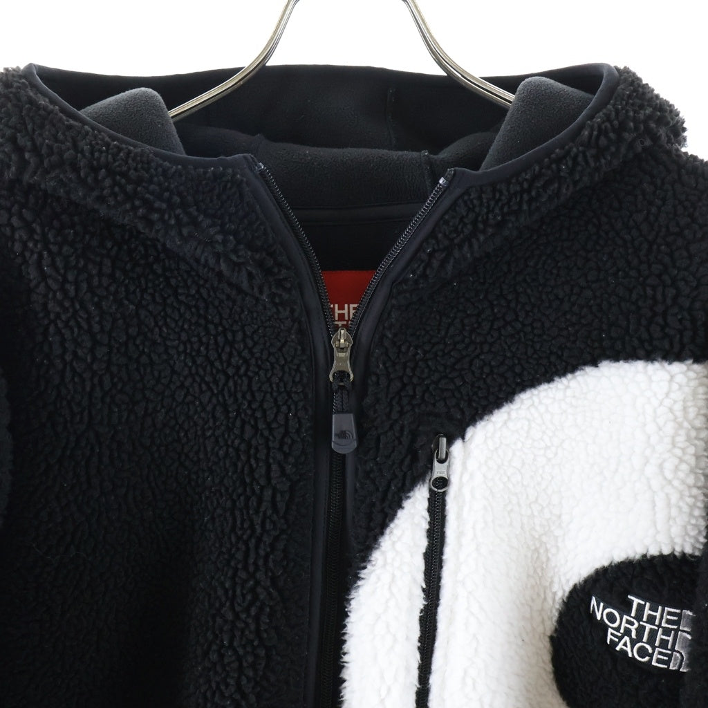 SUPREME(シュプリーム) 20AW ×THE NORTH FACE S Logo Hooded Fleece Jacket ノースフェイス Sロゴ フーディーフリースジャケット ブラック NT62004I