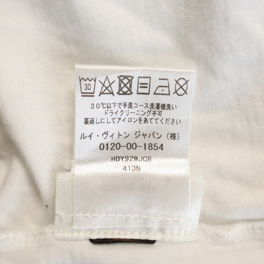 SUPREME(シュプリーム) 17AW × LOUIS VUITTON Box Logo Tee モノグラムボックスロゴ半袖Tシャツ カットソー ホワイト HDY92WJCB