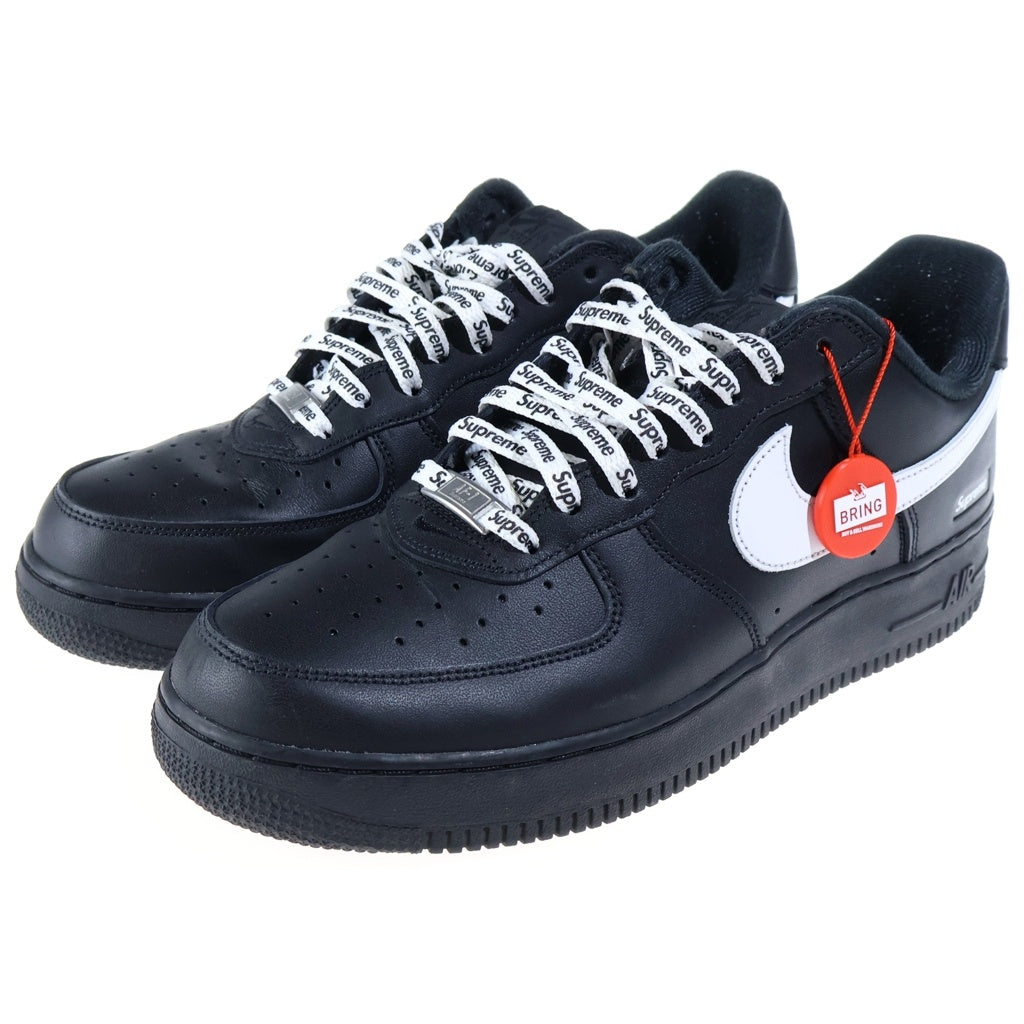 NIKE(ナイキ) ×SUPREME AIR FORCE 1 LOW CU9225-002 エアフォース1 ローカットスニーカー US10/28.0cm ブラック