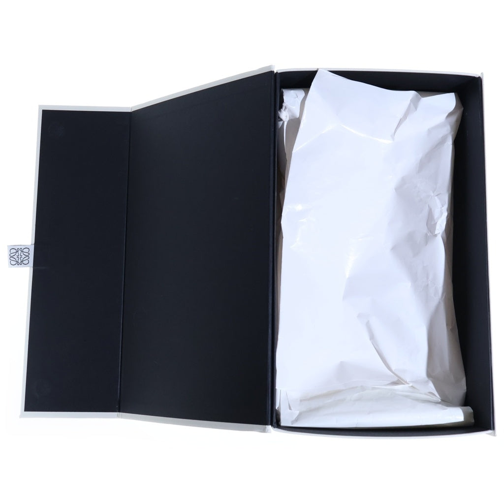 LOEWE(ロエベ) スエード ラインストーン トイバレリーナ シューズ レディース