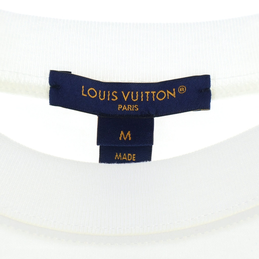 LOUIS VUITTON(ルイヴィトン) 26AW ×Nazar Long-Sleeved Top ナザール ロングスリーブトップ ヤギ プリント長袖Tシャツ レディース ホワイト 1AKXM6