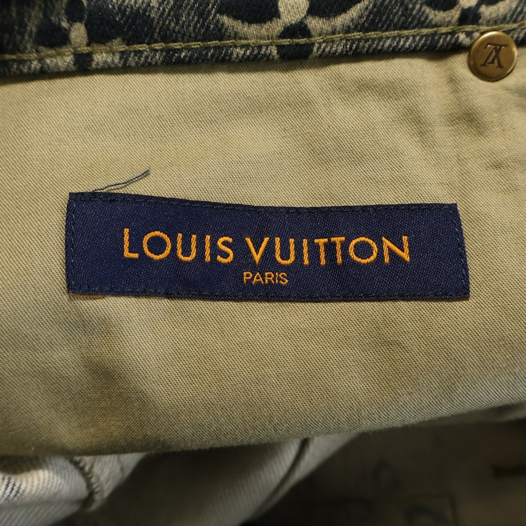 LOUIS VUITTON(ルイヴィトン) 23SS モノグラム テーラード デニムパンツ インディゴ RM2319 TC6 HOD02W