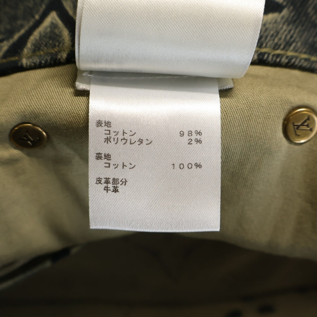 LOUIS VUITTON(ルイヴィトン) 23SS モノグラム テーラード デニムパンツ インディゴ RM2319 TC6 HOD02W