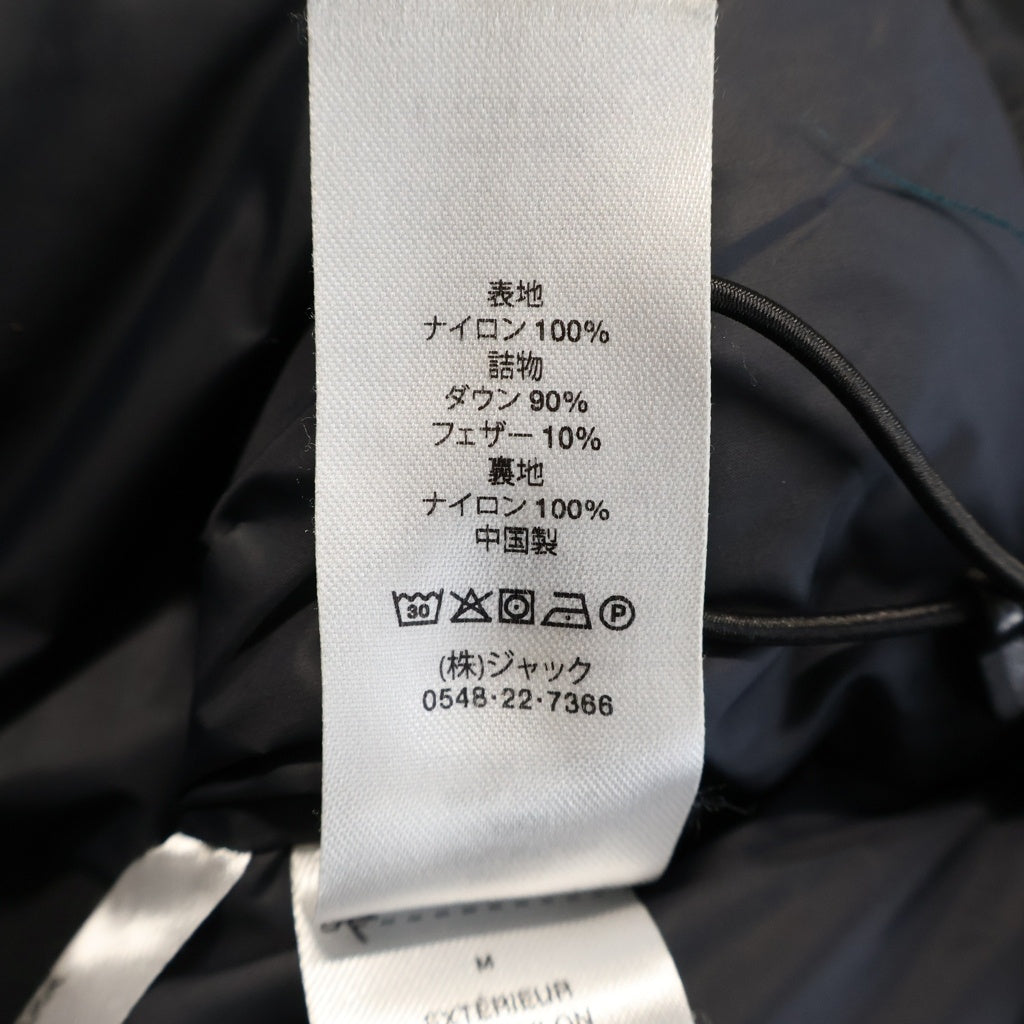 STUSSY(ステューシー) Ripstop Down Puffer Jacket リップストップ ダウン パファー ジャケット ブラック