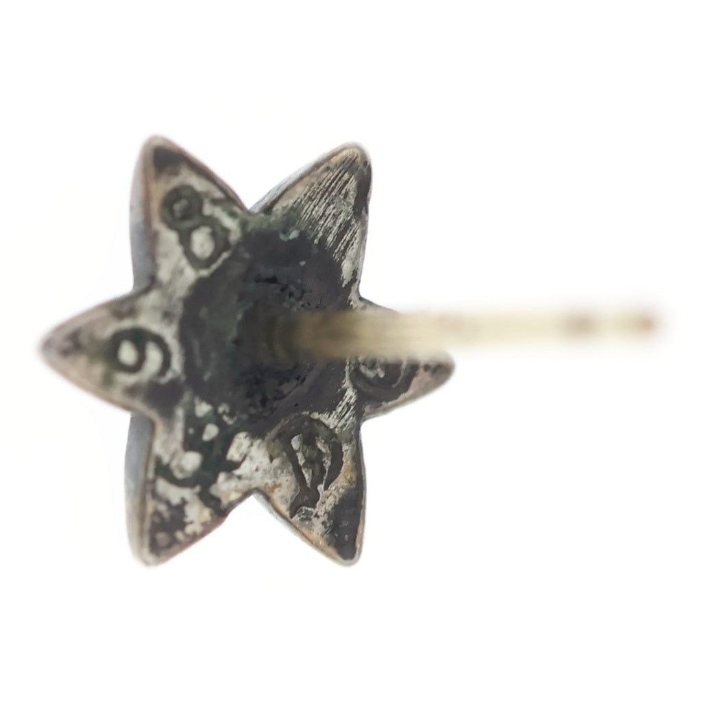 CHROME HEARTS(クロムハーツ) CO STAR スター スタッドピアス シルバー BCA096