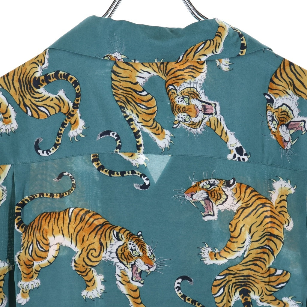 WACKO MARIA(ワコマリア) 23SS TIM LEHI HAWAIIAN SHIRT ティムリーハイ ハワイアン 半袖シャツ グリーン