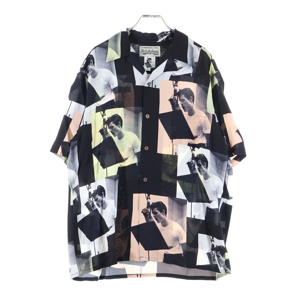 WACKO MARIA(ワコマリア) 24SS CHET BAKER / S/S HAWAIIAN SHIRT ハワイアン 半袖シャツ ブラック