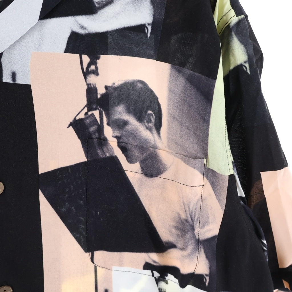 WACKO MARIA(ワコマリア) 24SS CHET BAKER / S/S HAWAIIAN SHIRT ハワイアン 半袖シャツ ブラック
