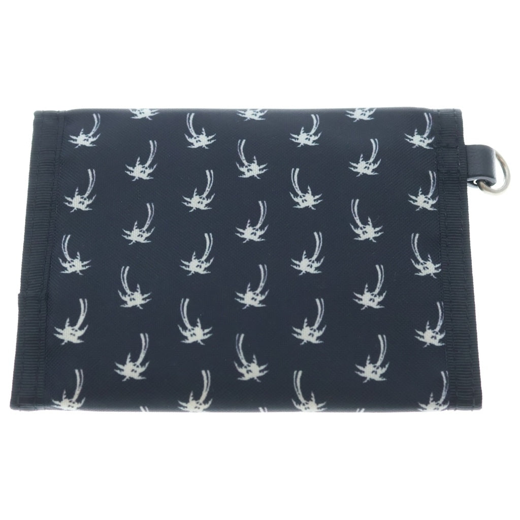 SAINT LAURENT PARIS(サンローランパリ) ウォレットチェーン付き パームツリー 3つ折り財布 ブラック 586279・0419