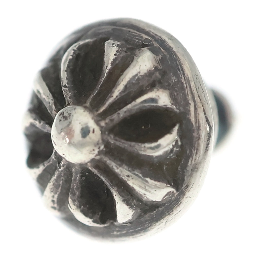 CHROME HEARTS(クロムハーツ) STUD CRSBLL クロスボールスタッドピアス シルバー BCA110