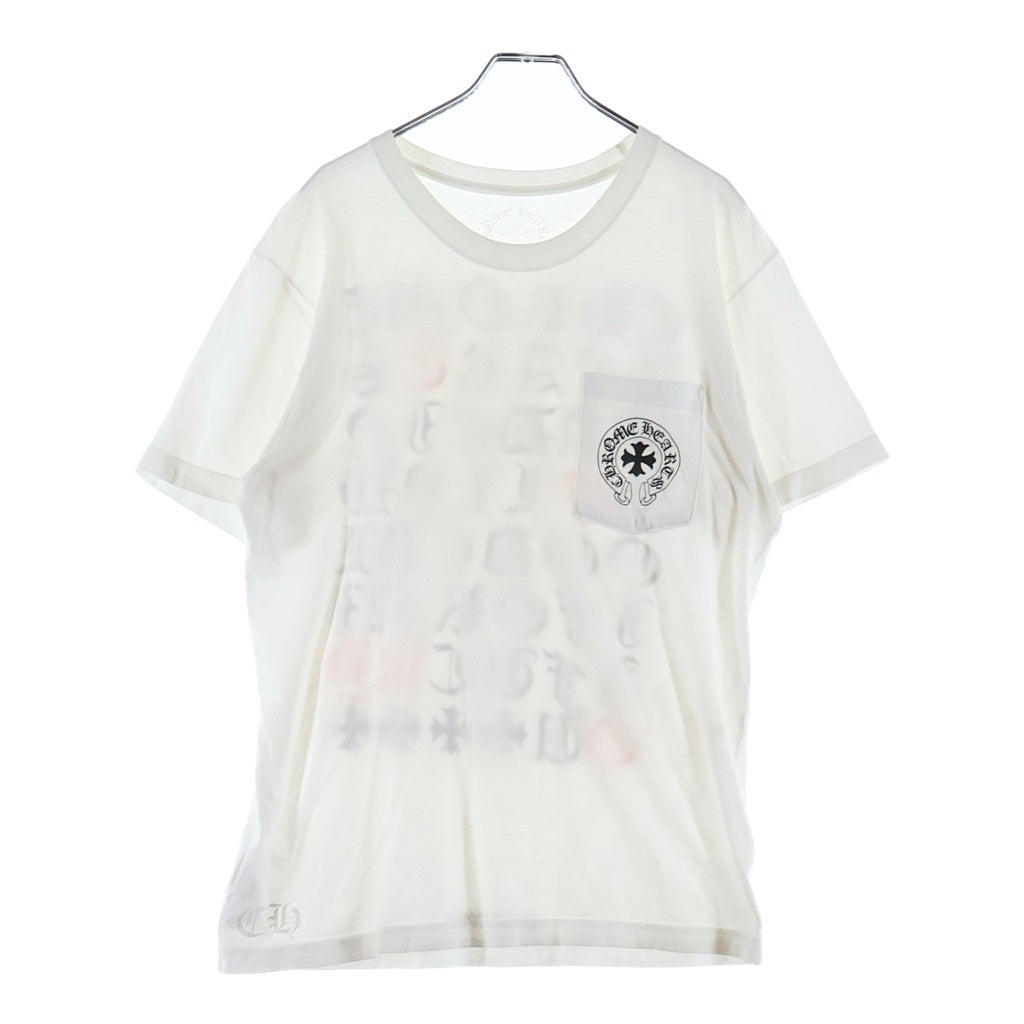 CHROME HEARTS(クロムハーツ) Made in Hollywood Tshirt メイドインハリウッド 両面プリントTシャツ カットソー ホワイト