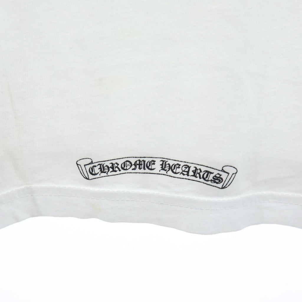 CHROME HEARTS(クロムハーツ) Made in Hollywood Tshirt メイドインハリウッド 両面プリントTシャツ カットソー ホワイト