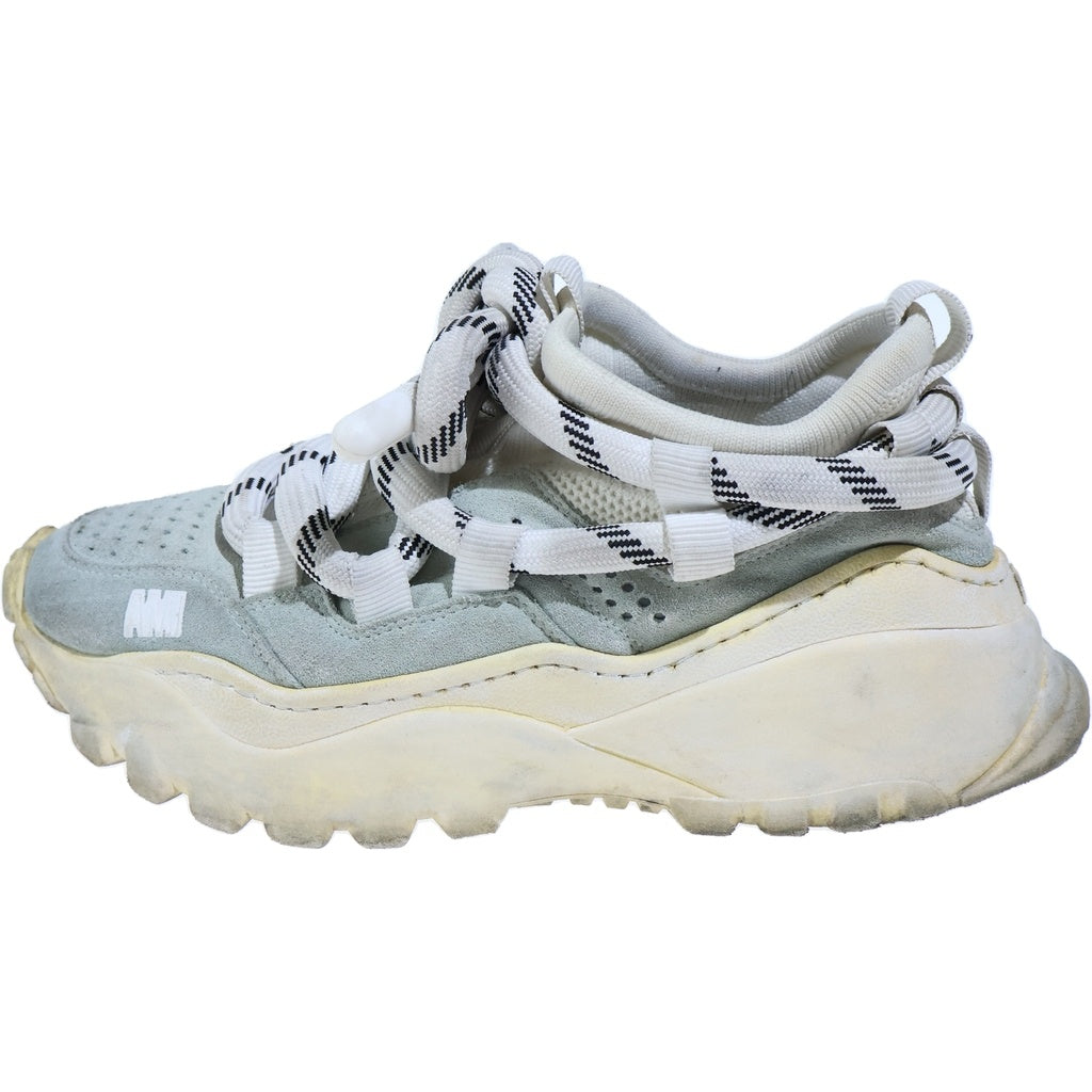 AMI Alexandre Mattiussi(アミアレクサンドルマテュッシ) OTTO SNEAKER スエード レザーローカットスニーカー シューズ グレー/ホワイト USN416-873