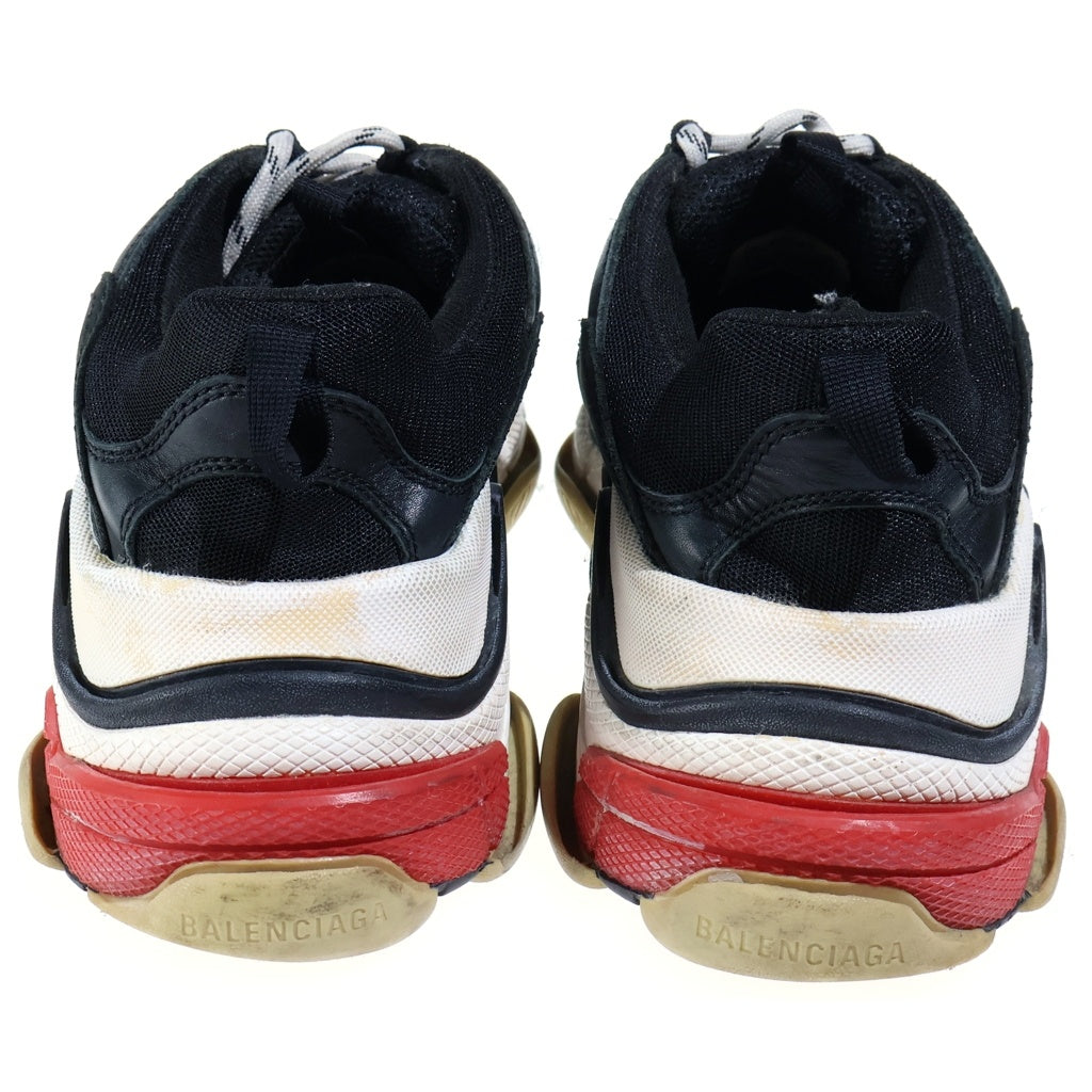BALENCIAGA(バレンシアガ) TRIPLE S トリプルS ダッド ローカットスニーカー ブラック/レッド 533882
