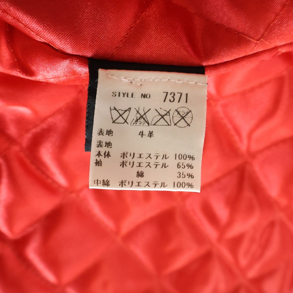 SCHOTT(ショット) 100th YEAR ROSIE ONE STAR RIDERS LEATHER JACKET 100周年記念限定モデル ダブルライダースジャケット ブラック 7371