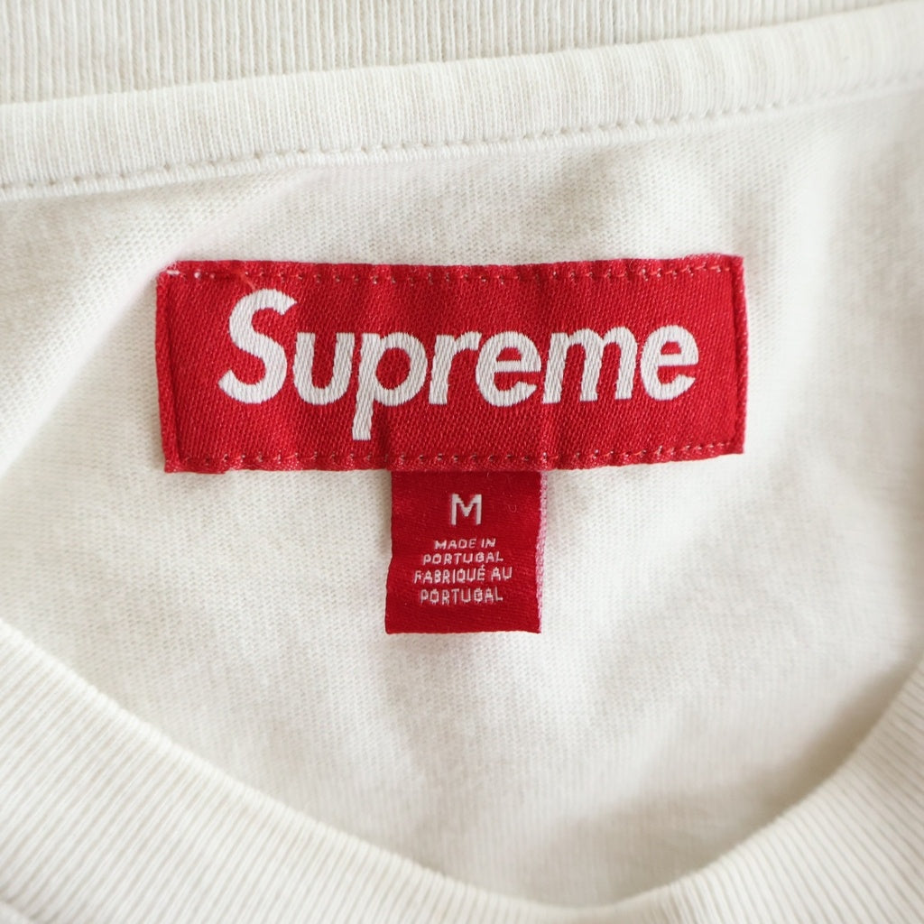SUPREME(シュプリーム) 26SS Raised Script Tee レイズドスクリプト クルーネック半袖Tシャツ カットソー ホワイト