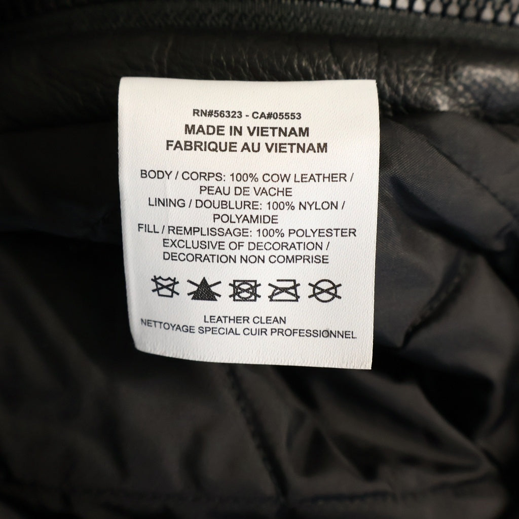 SUPREME(シュプリーム) 19AW ×NIKE Leather Anorak レザーアノラックジャケット ブラック CK6218-010