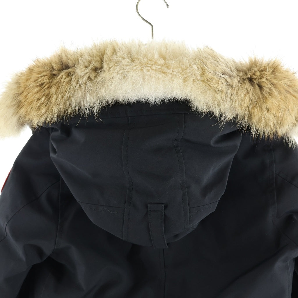 CANADA GOOSE(カナダグース) BRONTE PARKA ブロンテ パーカー ポリエステル×コットン ダウンジャケット アウターブラック 04T-02216616