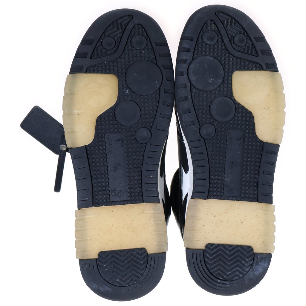 OFF-WHITE(オフホワイト) Out Of Office Mid Top Leather Sneaker アウトオブ オフィス ミッド レザー スニーカー ホワイト/ブラック