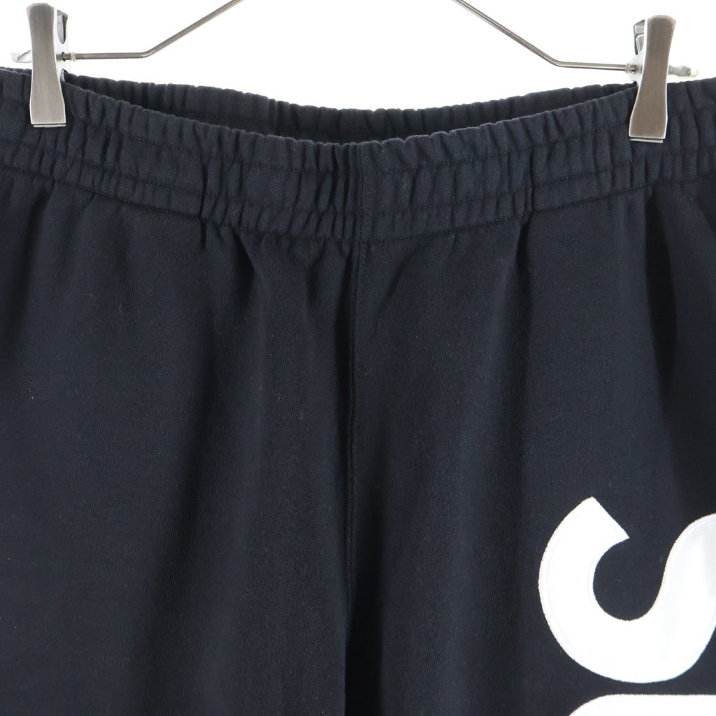 SUPREME(シュプリーム) 22AW SATIN APPLIQUE SWEATPANT サテン アップリケ スウェットパンツ ブラック