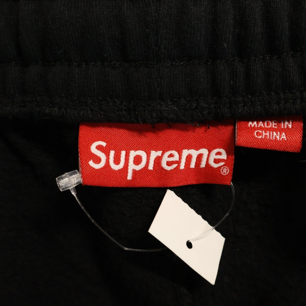 SUPREME(シュプリーム) 22AW SATIN APPLIQUE SWEATPANT サテン アップリケ スウェットパンツ ブラック