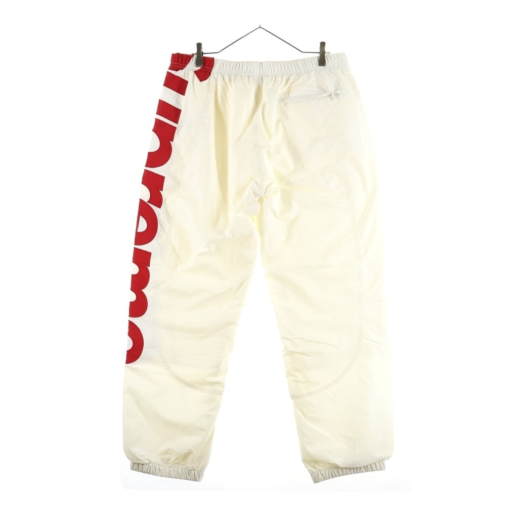 SUPREME(シュプリーム) 21SS Spellout Track Pant サイドロゴ スペルアウト ナイロントラック パンツ ホワイト