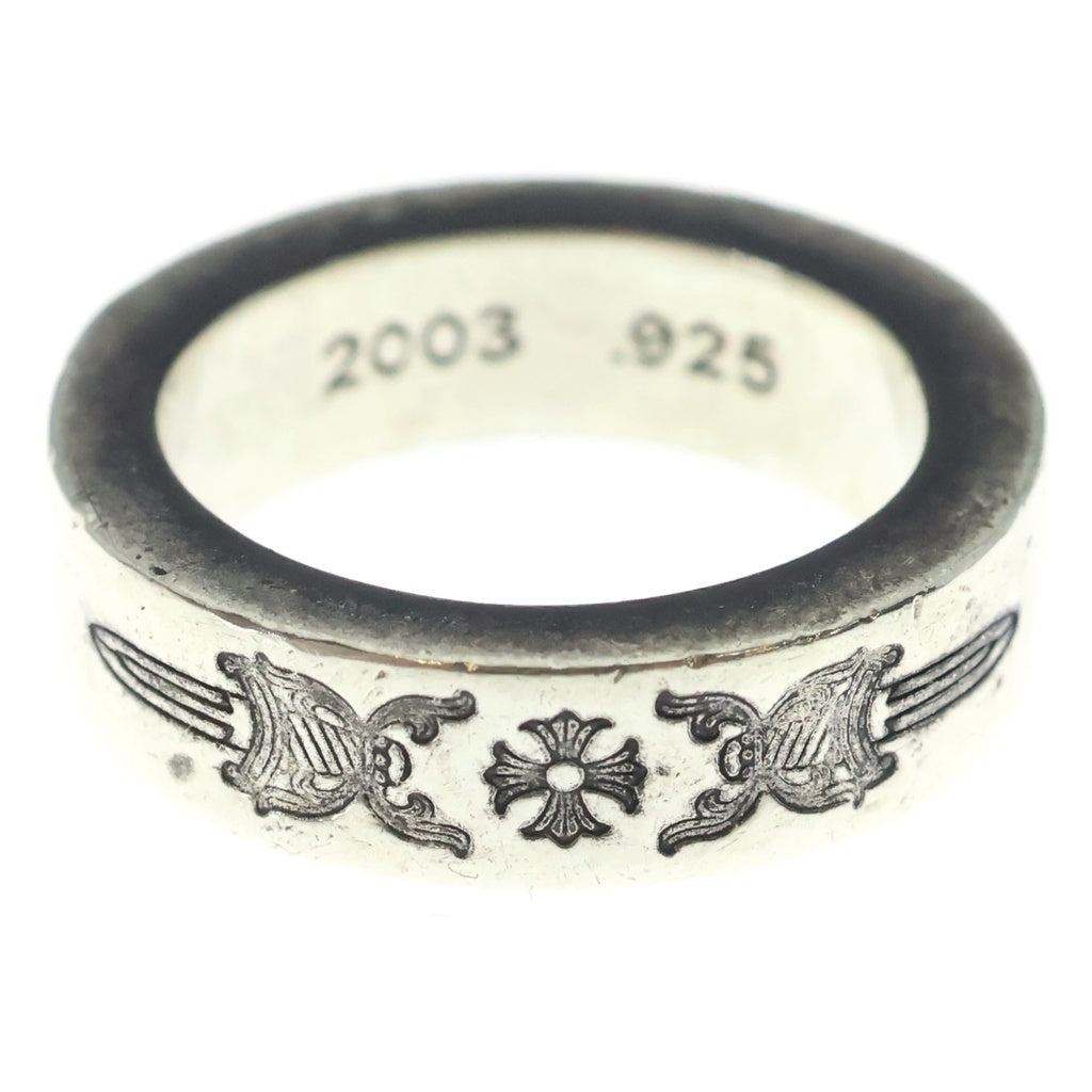 CHROME HEARTS(クロムハーツ) 6mm SPACER DAGGER 6mmスペーサーリング ダガー シルバーBCA335 レディース