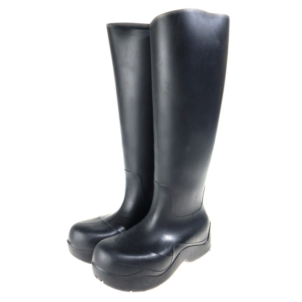 BOTTEGA VENETA(ボッテガヴェネタ) PADDLE HIGH BOOT パドル ロングブーツ ブラック レディース 66722