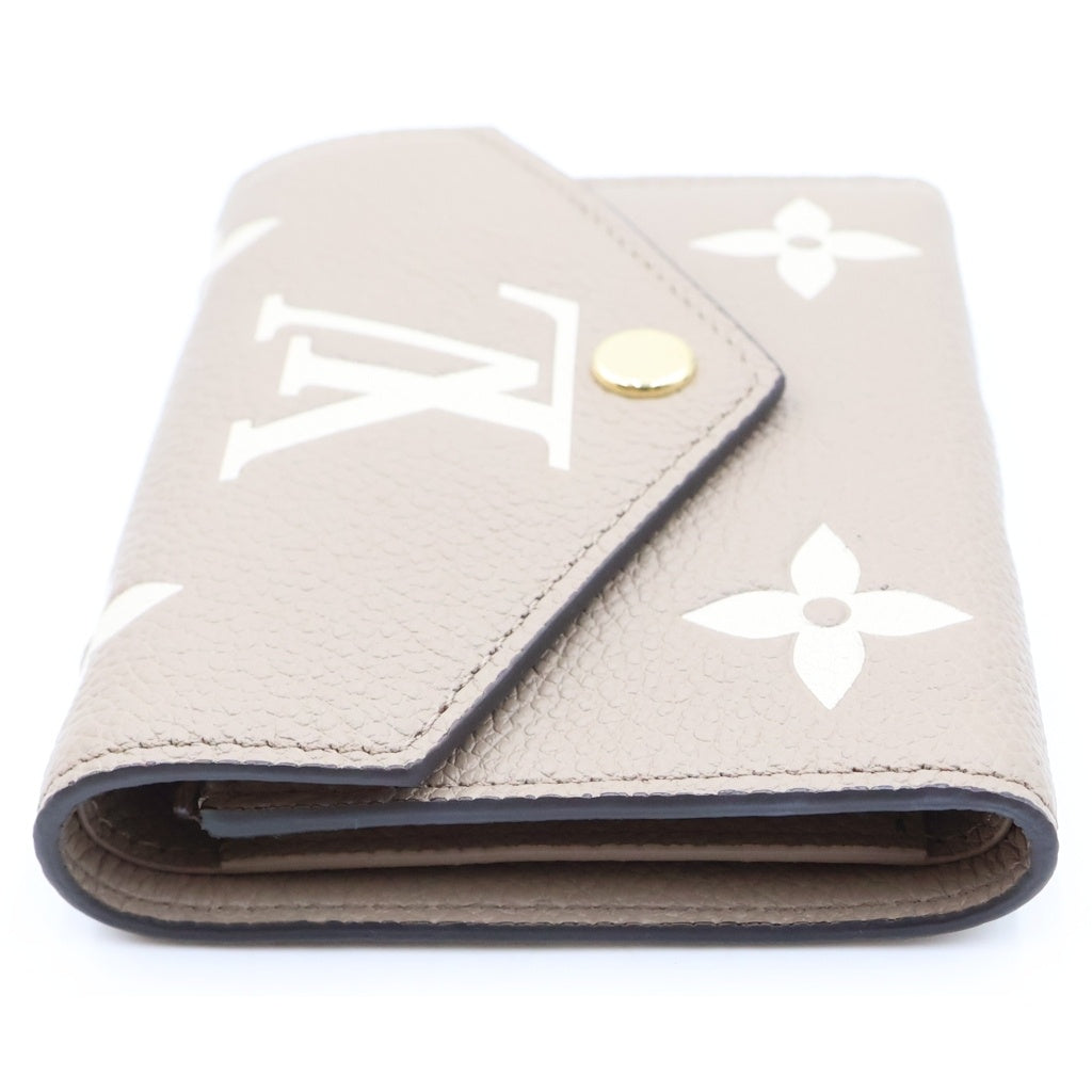 LOUIS VUITTON(ルイヴィトン) モノグラム アンプラント ポルトフォイユ ヴィクトリーヌ 三つ折り財布 バイカラー トゥルトレールクレーム ベージュ系 M81861 レディース