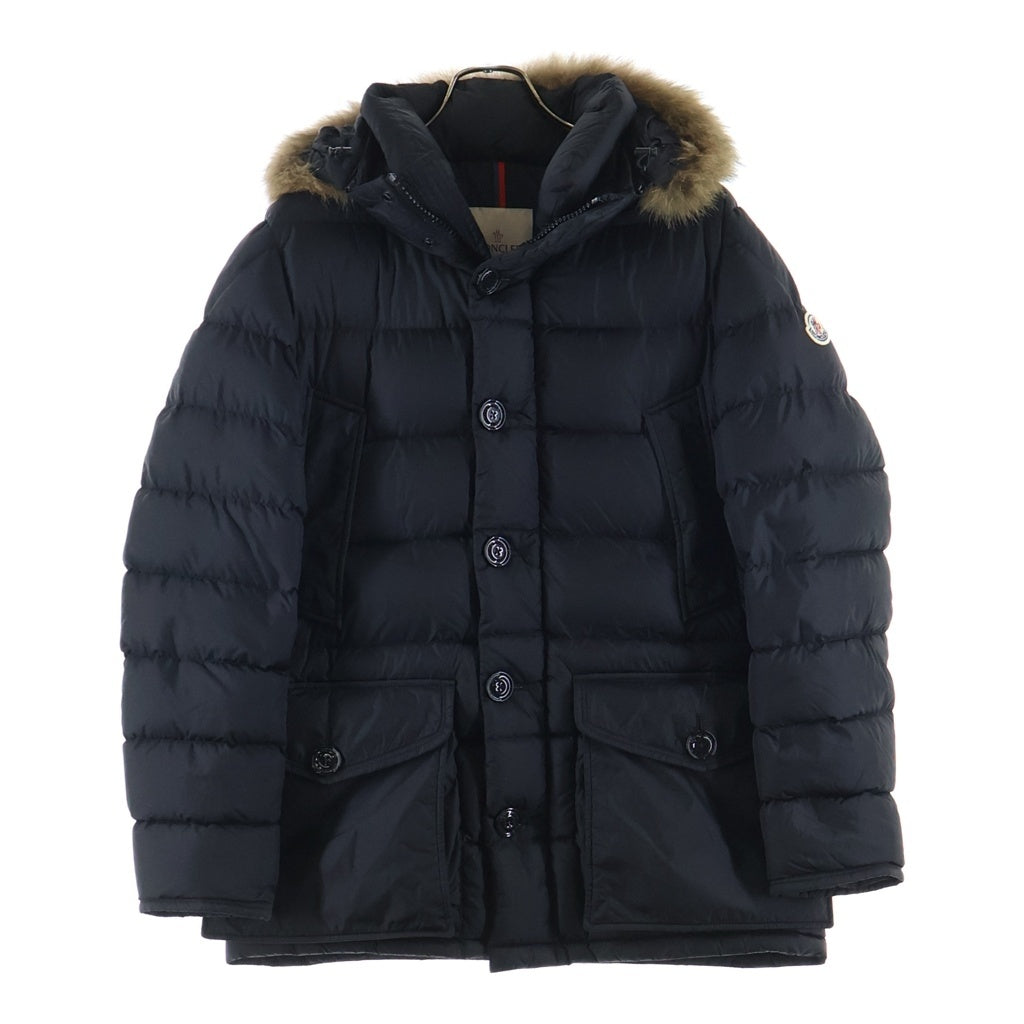 MONCLER(モンクレール) CLUNY GIUBBOTTO クラニー ファーダウンジャケット ブラック F20911B52502