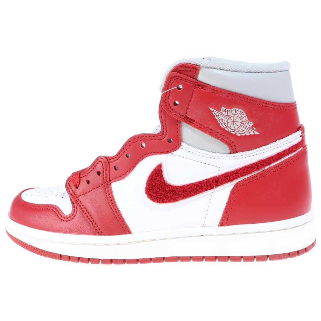 NIKE(ナイキ) WNMS AIR JORDAN1 RETRO HIGH OG DJ4891-061 ウィメンズ エアジョーダン1 レトロ ハイカットスニーカー レッド/ホワイト US6/23cm レディース