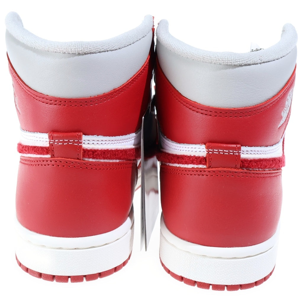 NIKE(ナイキ) WNMS AIR JORDAN1 RETRO HIGH OG DJ4891-061 ウィメンズ エアジョーダン1 レトロ ハイカットスニーカー レッド/ホワイト US6/23cm レディース