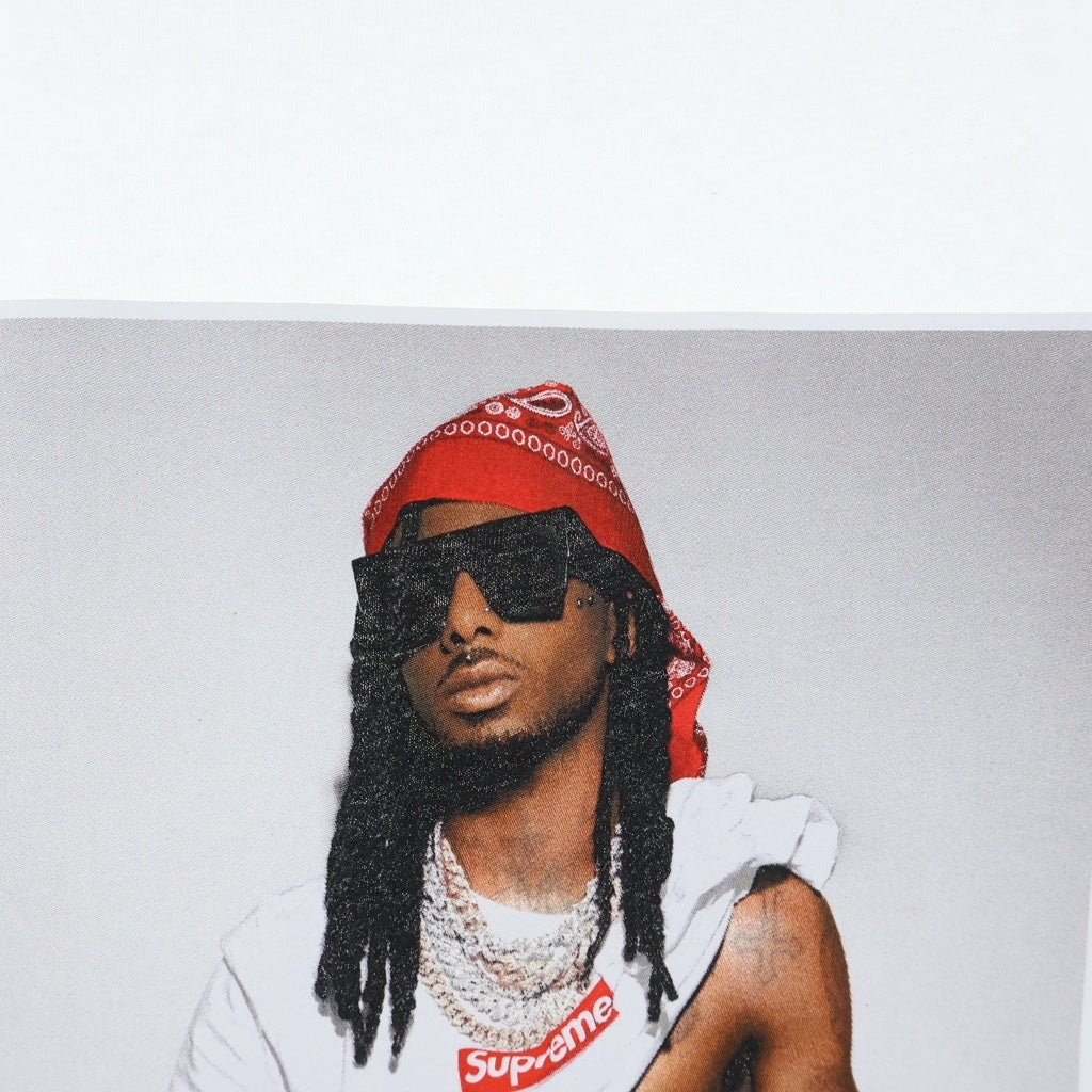 SUPREME(シュプリーム) 25AW Playboi Carti Tee プレイボーイカルティ フォトプリント 半袖Tシャツ カットソー ホワイト