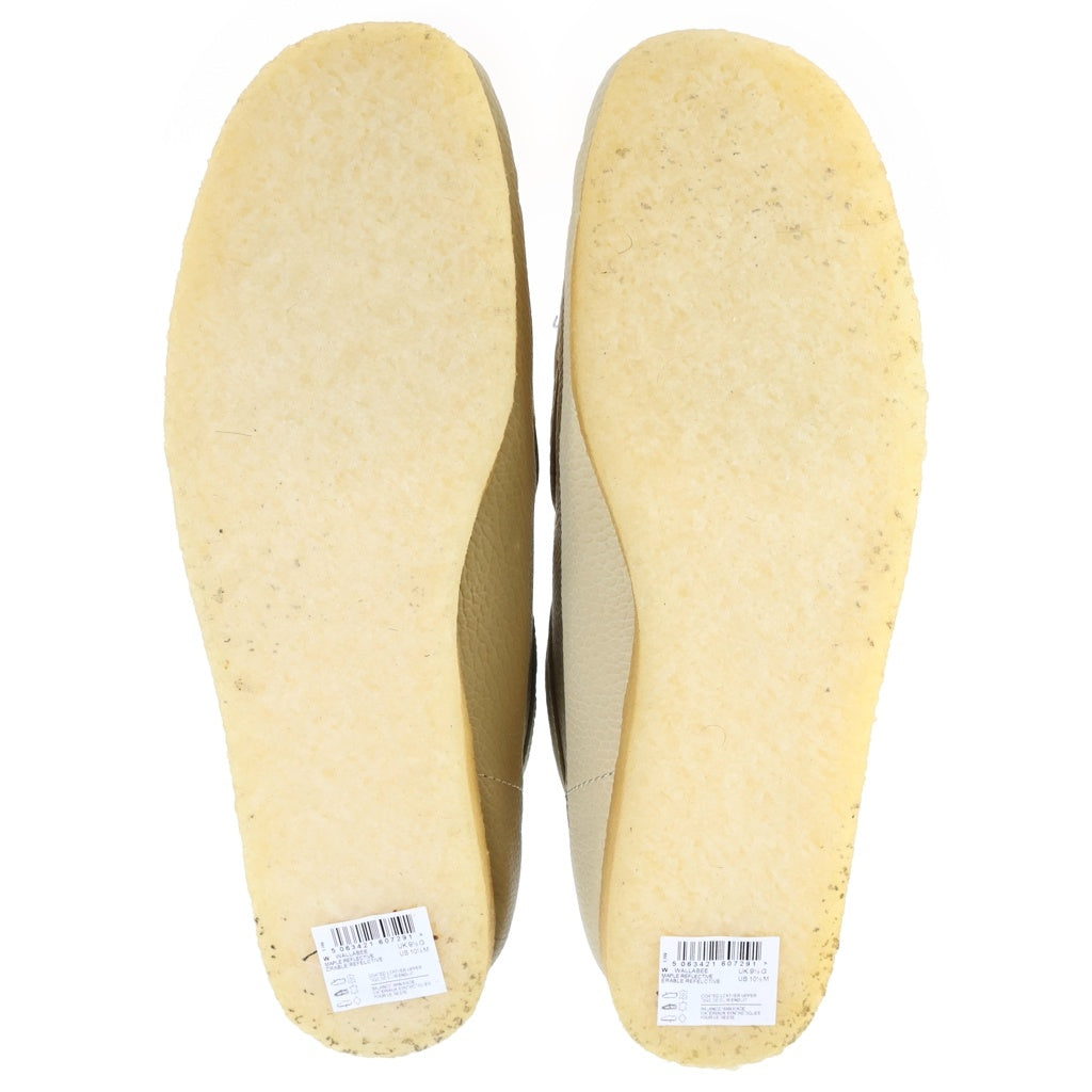 SUPREME(シュプリーム) 25SS ×CLARKS Reflective Wallabee クラークス リフレクティブワラビー レザーシューズ クリーム US9.5/27.5cm