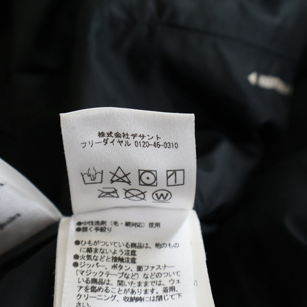 DESCENTE(デサント) ALLTERRAIN SHUTTLE オルテライン 水沢ダウンジャケット ブラック DAMMGK32U