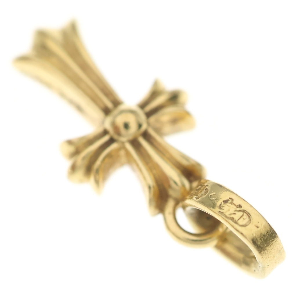 CHROME HEARTS(クロムハーツ) 22K CRS BBYFAT P/DIA ベイビーファットクロス PAVEダイヤ ペンダントトップ ゴールド BCA035