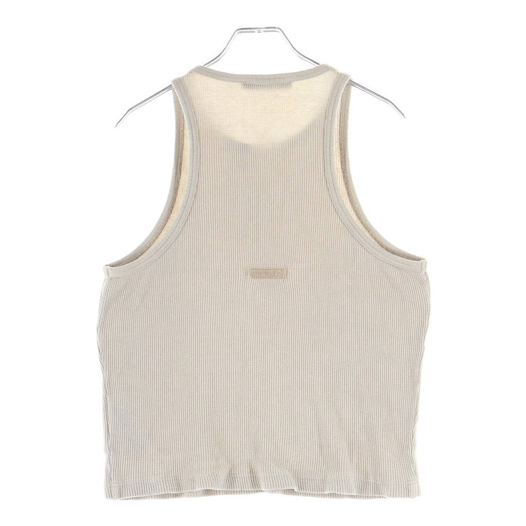 Acne Studios(アクネ ストゥディオズ) バックロゴ ノースリーブ タンクトップ ベージュ FN-UX-TSHI000024
