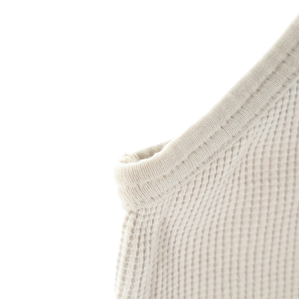 Acne Studios(アクネ ストゥディオズ) バックロゴ ノースリーブ タンクトップ ベージュ FN-UX-TSHI000024