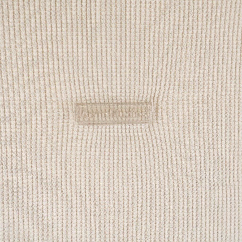 Acne Studios(アクネ ストゥディオズ) バックロゴ ノースリーブ タンクトップ ベージュ FN-UX-TSHI000024
