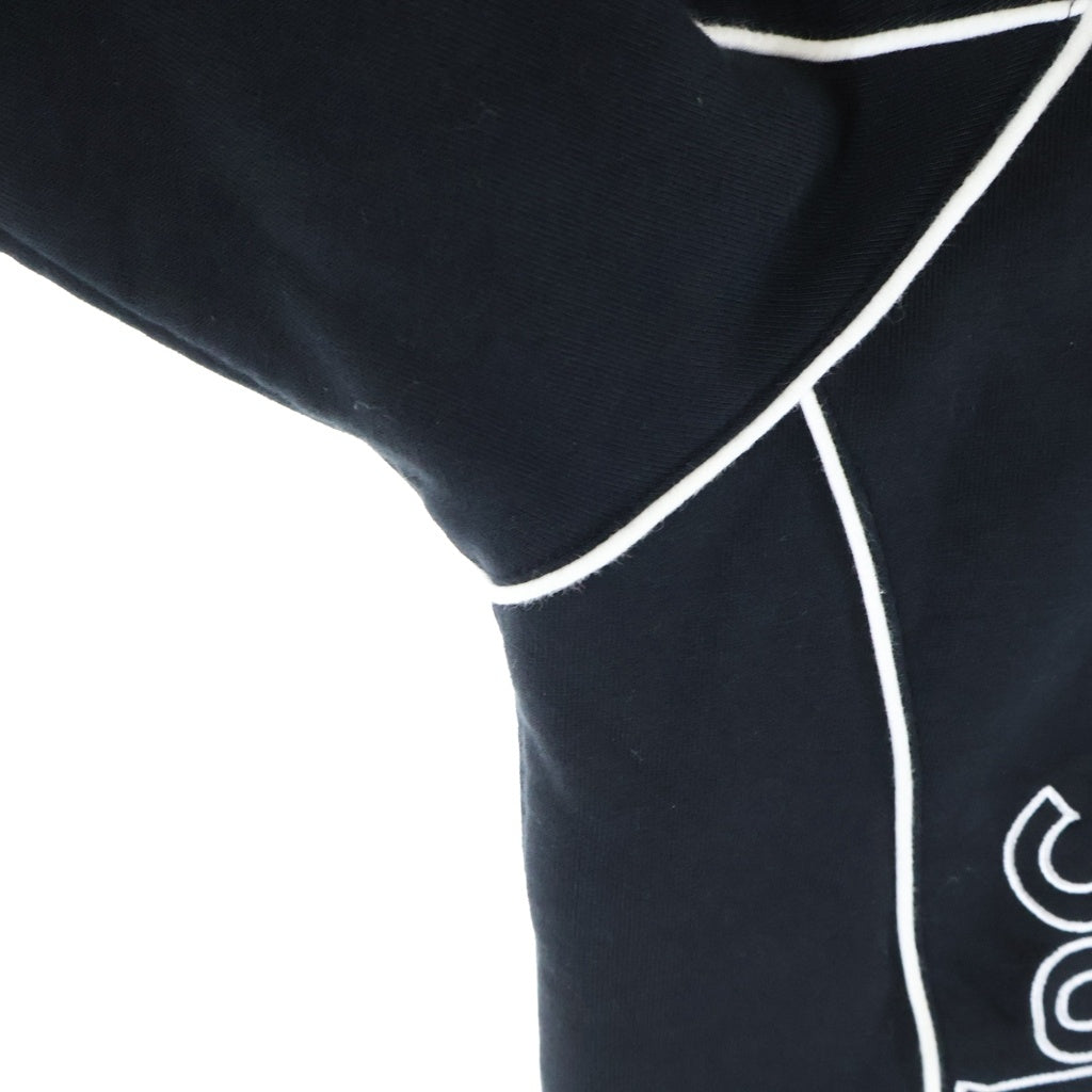SUPREME(シュプリーム) 21AW Track Paneled Zip Up Hooded Sweatshirt トラックパネル ジップアップフーディー ジップパーカー ブラック