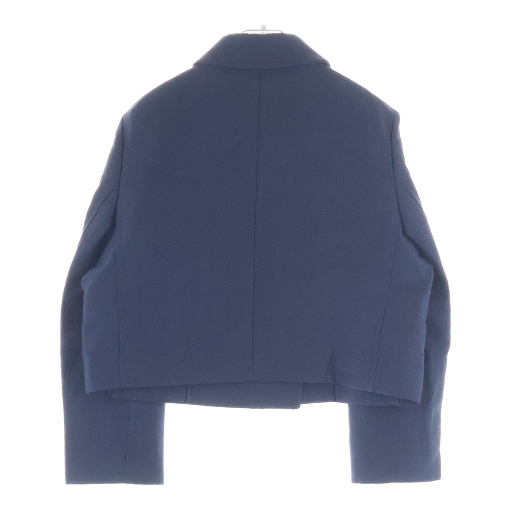 Christian Dior(クリスチャンディオール) オブリーク柄 ショート丈 クロップド ジャケット 311V86A1304