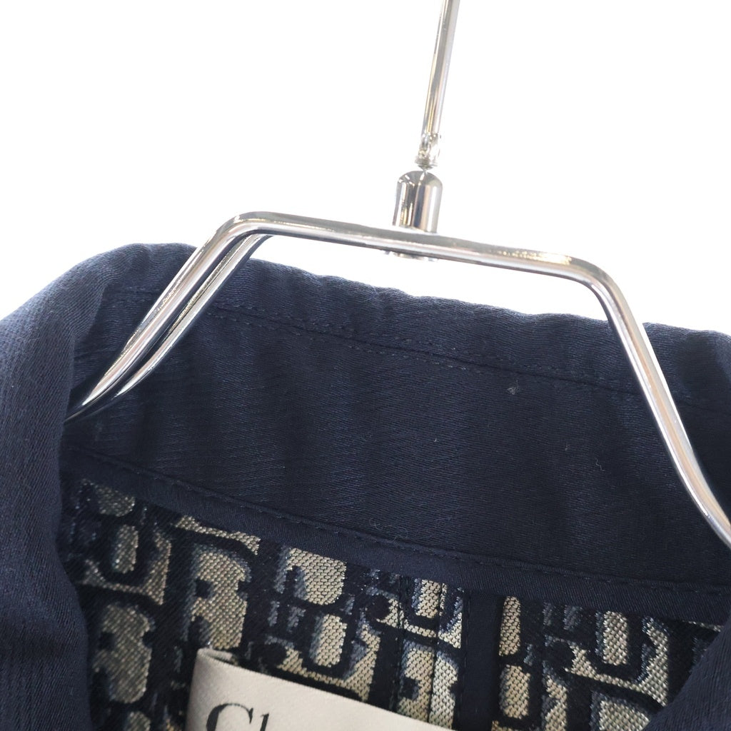 Christian Dior(クリスチャンディオール) オブリーク柄 ショート丈 クロップド ジャケット 311V86A1304