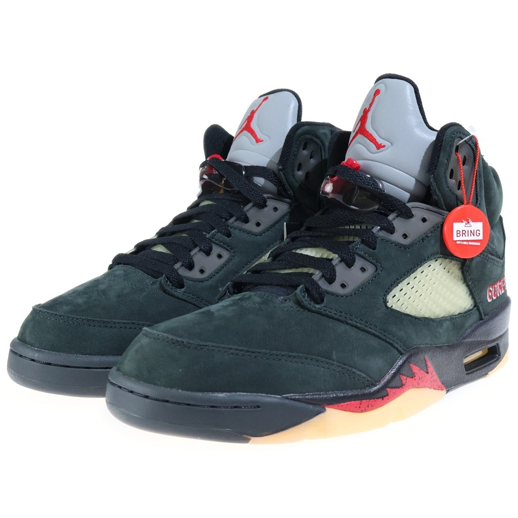 NIKE(ナイキ) WMNS AIR JORDAN 5 RETRO GORE-TEX Off-Noir ウィメンズ エアジョーダン5 ハイカットスニーカー US10/27cm DR0092-001