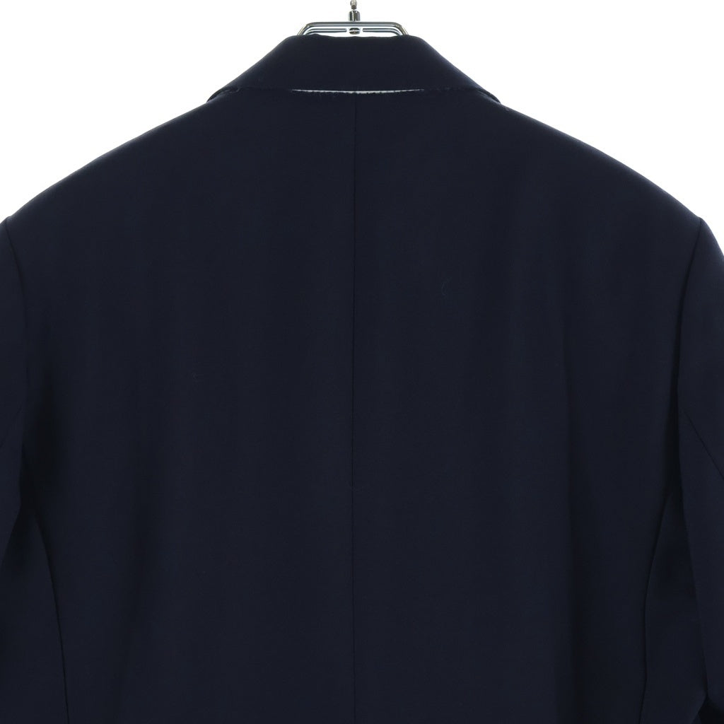 DRIES VAN NOTEN(ドリスヴァンノッテン) 2B テーラードジャケット ウールポリエステル ネイビー 73-07-94-07020