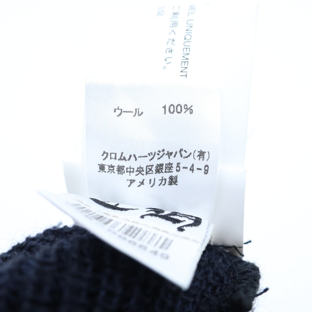 CHROME HEARTS(クロムハーツ) WOOL WATCH CAP CHプラスホースシュー ビーニー ブラック