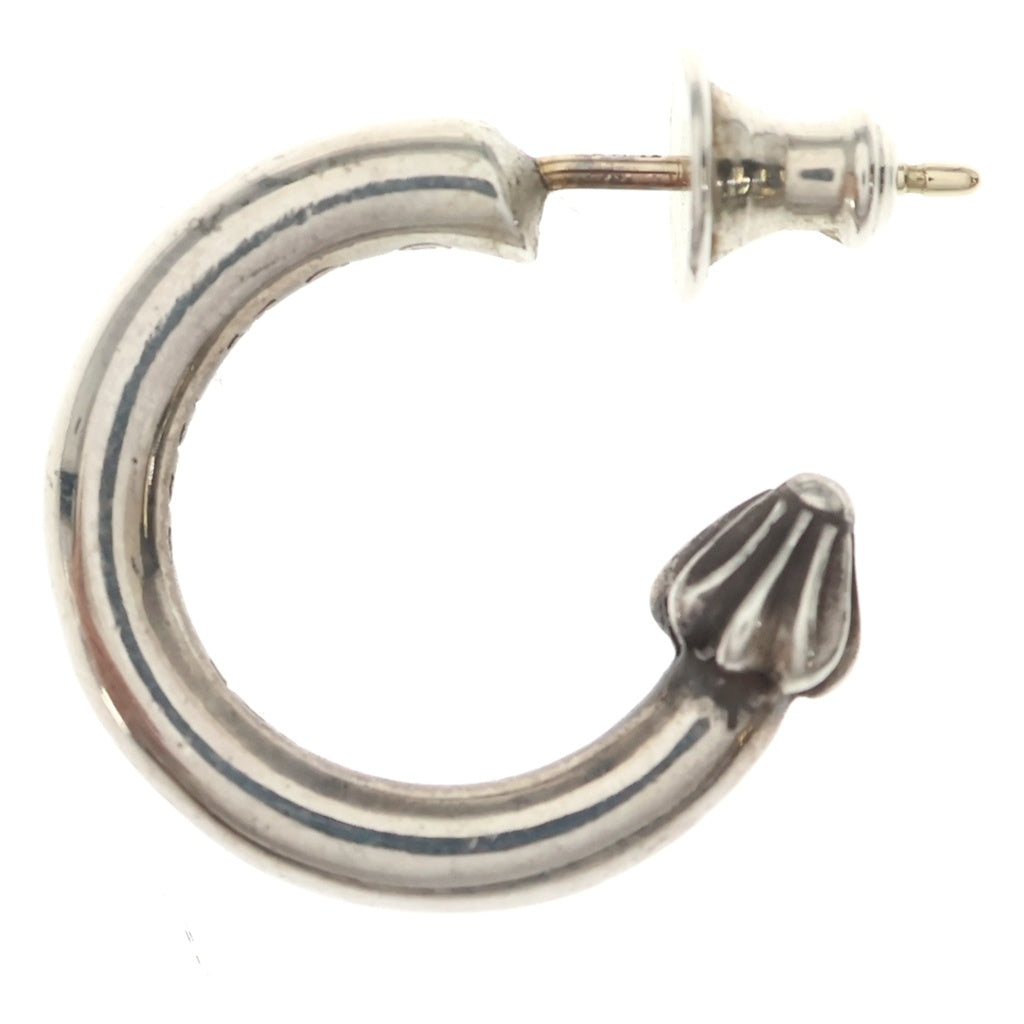 CHROME HEARTS(クロムハーツ) HOOP PLAIN プレーン フープピアス シルバー BCA101