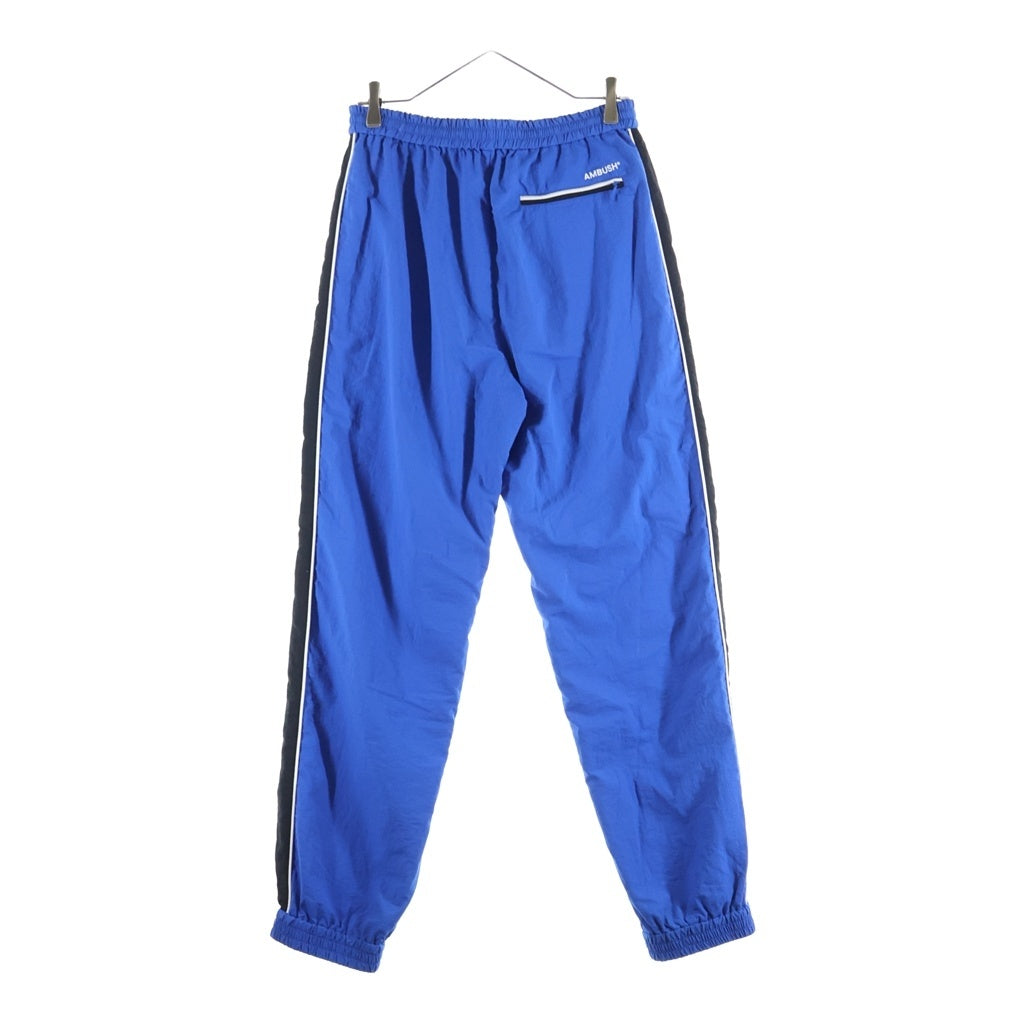 AMBUSH(アンブッシュ) Stripe Detail Track Pants ストライプ ディテール トラックナイロンパンツ ブルー 12114317