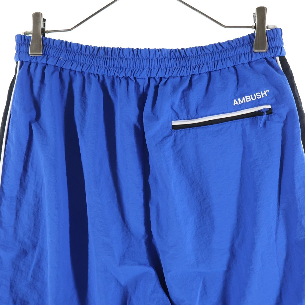AMBUSH(アンブッシュ) Stripe Detail Track Pants ストライプ ディテール トラックナイロンパンツ ブルー 12114317